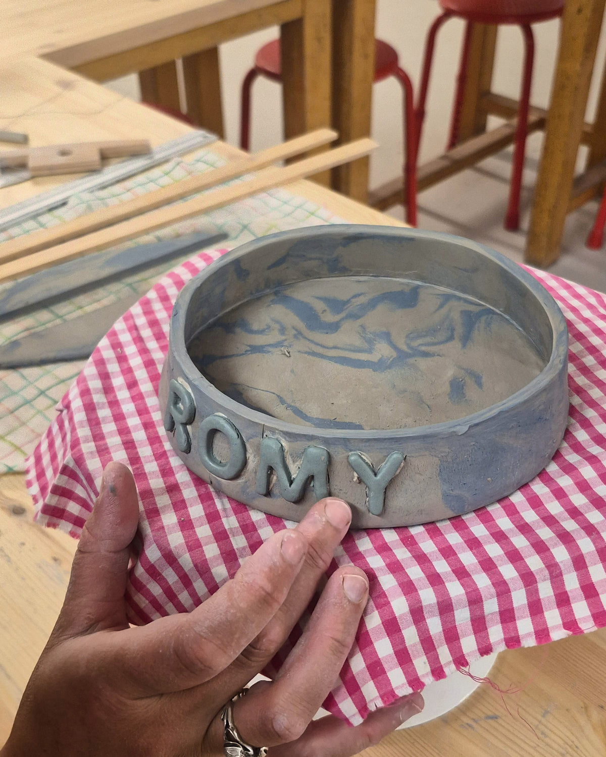 Marbled Pet Bowls